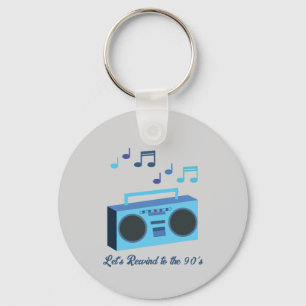 Let's rewind to the 90's key ring