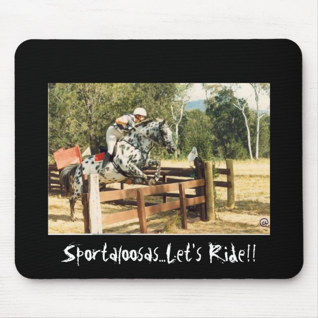 lets ride crosscountry mouse mat (Front)