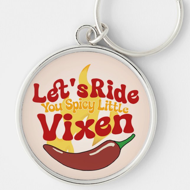 Let's Ride Motivational Affirmation Keychain (Front)