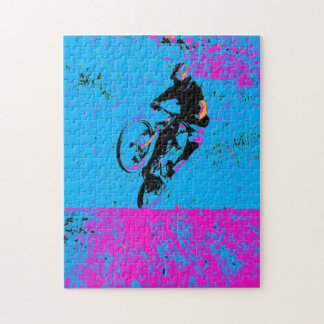 Lets Ride! - Mountain Biker Jigsaw Puzzle