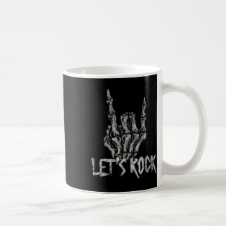 Lets Rock Bynd Tees For Women Rock And Roll S For Coffee Mug