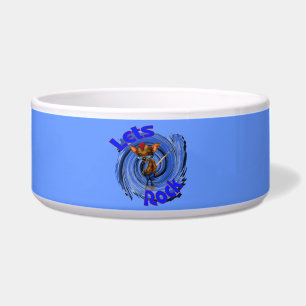 Lets Rock Dog Pet Bowl