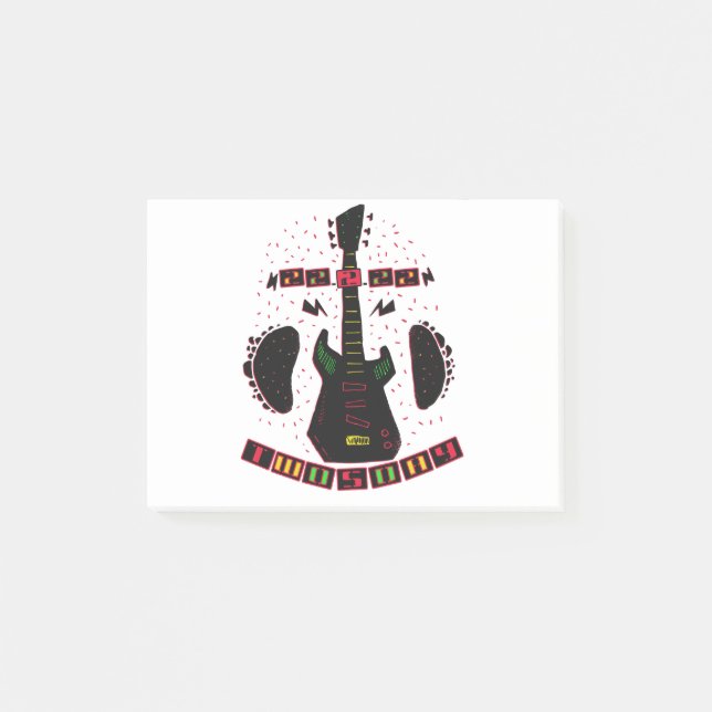 Lets Rock on Taco Twosday 2-22-22 Post-it Notes (Front)