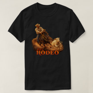 "Let's Rodeo" Calf Roper t-shirt