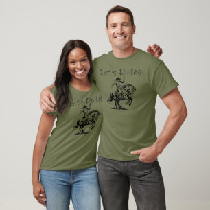 Let's Rodeo, Wild West T-Shirt