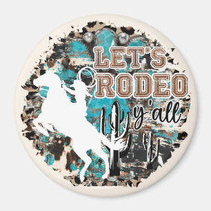 Let's Rodeo Y'all Magnet