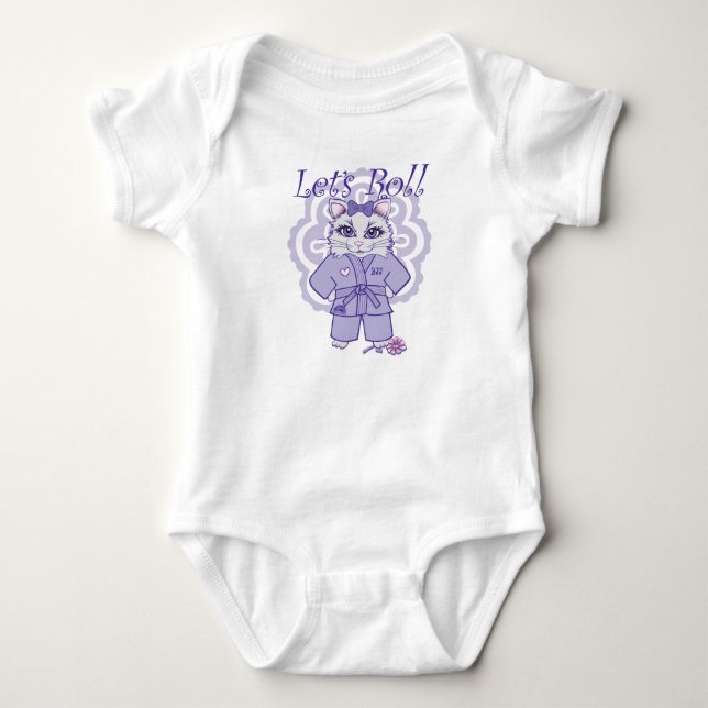 Let's Roll Baby Bodysuit (Front)