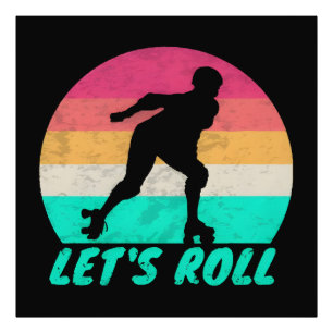 Lets Roll Girls Photo Print