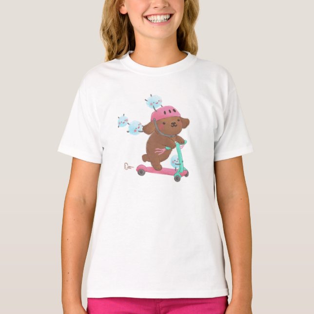 Let's Roll Illustration T-Shirt (Front)