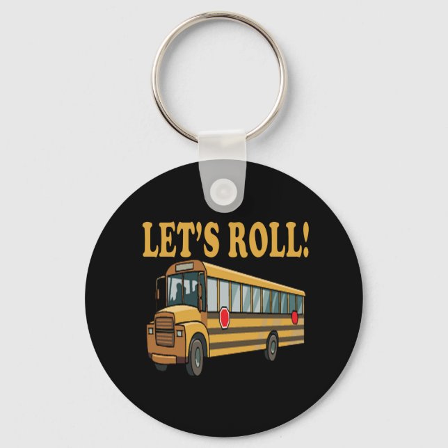 Lets Roll Key Ring (Front)