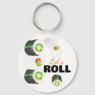 Lets Roll Key Ring