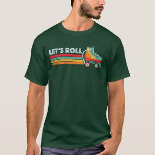 Lets Roll Roller Skate vintage T-Shirt