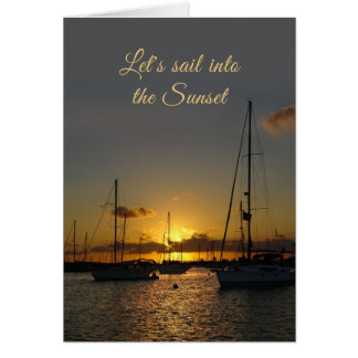 Let's sail into the Sunset
