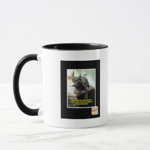 Let's see if she notices. mug