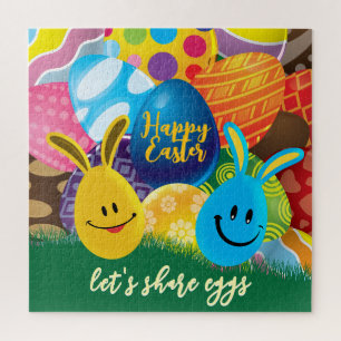 Let's Share Eggs Jigsaw Puzzle
