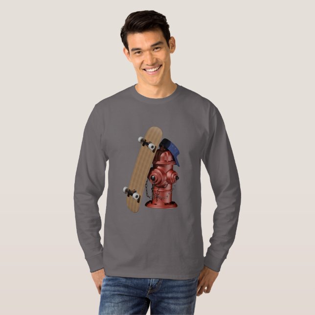 Lets Skate T-Shirt (Front Full)