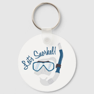 Let's Snorkel! Key Ring