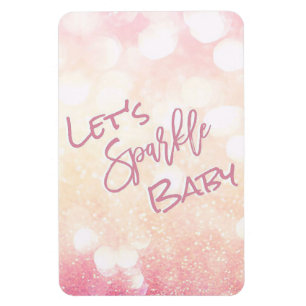 Lets Sparkle Baby Magnet