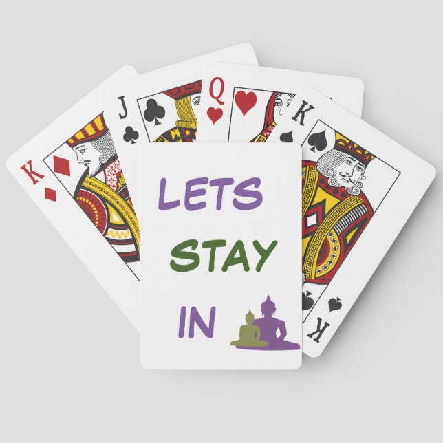 Lets Stay In Cards (Back)