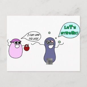 Let's Streak Postcard