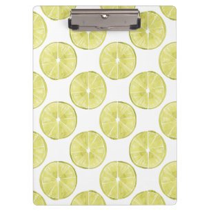 Let's Taco About It   Lime Pattern Clipboard