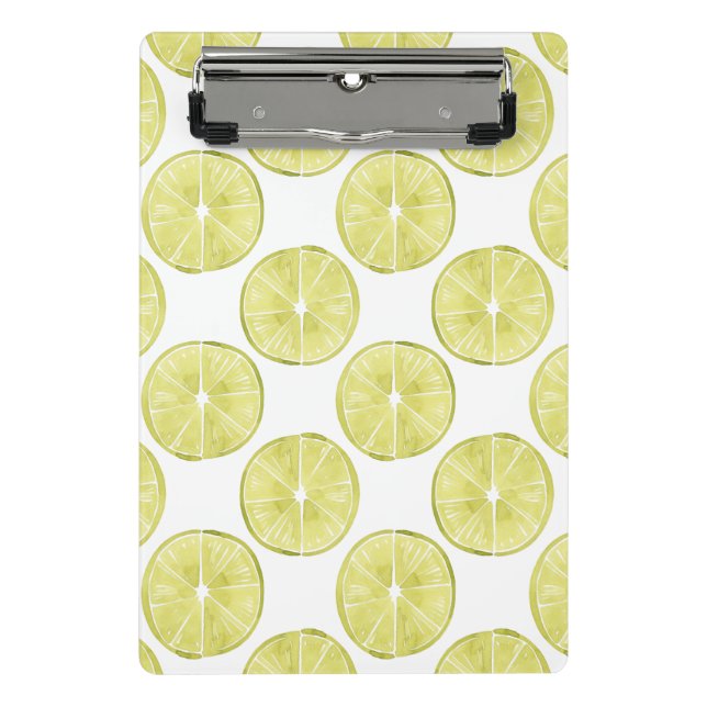 Let's Taco About It | Lime Pattern Mini Clipboard (Front)