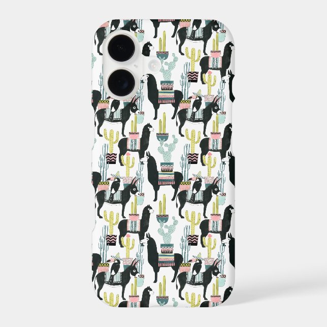Let's Taco About Love | Llama & Donkey Pattern (Back)