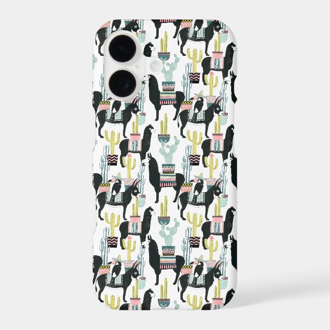 Let's Taco About Love | Llama & Donkey Pattern (Back)