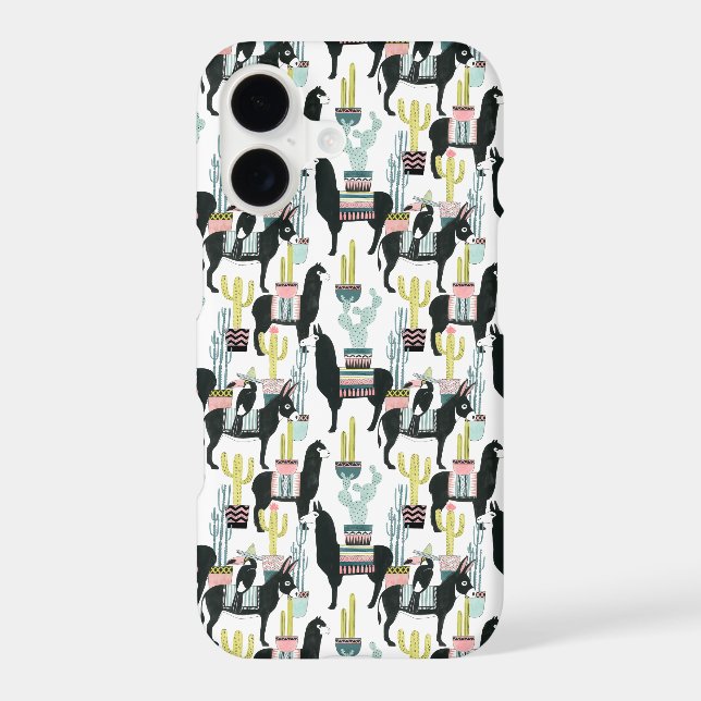 Let's Taco About Love | Llama & Donkey Pattern (Back)