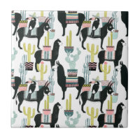Let's Taco About Love | Llama & Donkey Pattern