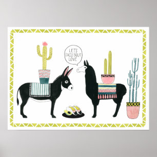 Let's Taco About Love Poster