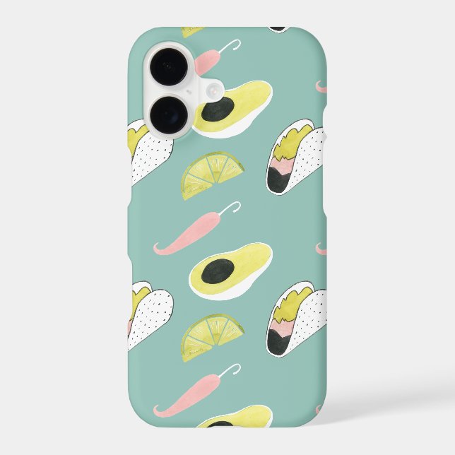 Let's Taco About Love | Taco Element Pattern (Back)