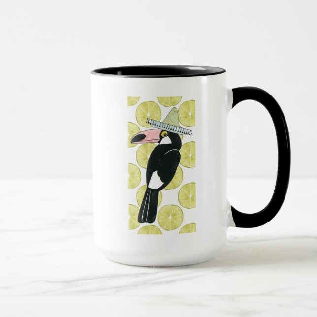 Let's Taco About Love | Toucan Sombrero Mug (Right)