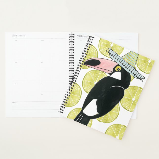 Let's Taco About Love | Toucan Sombrero Planner (Display)
