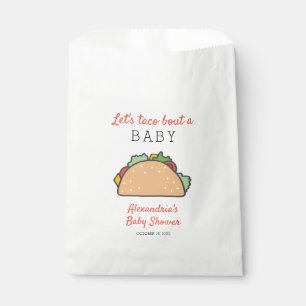 Let's Taco Bout A Baby Shower Favour Bags
