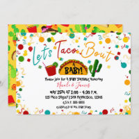 Let's Taco Bout A Baby Shower Fiesta Party