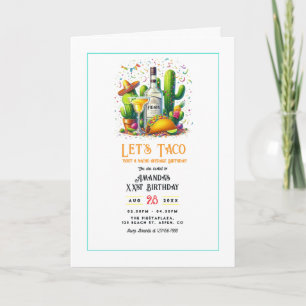 Let's Taco 'Bout a Birthday – Fiesta Party Invitation