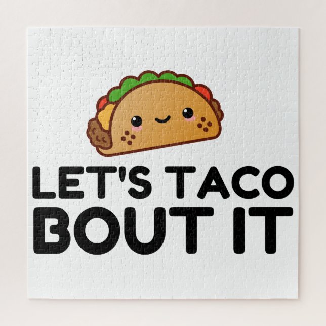 LETS TACO BOUT IT JIGSAW PUZZLE (Vertical)
