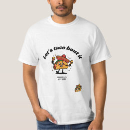 "Lets taco bout it" T-Shirt by "ALLLOT"