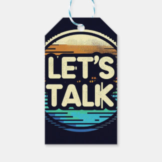 Let's Talk  Gift Tags