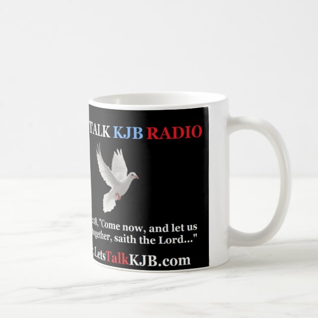 Let's Talk KJB Radio Mug (Right)