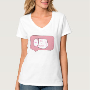 Lets Tell A Tale - Tea Cup Design T-Shirt