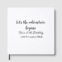 lets the adventure begins 20th birthday add name d