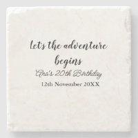 lets the adventure begins 20th birthday add name d