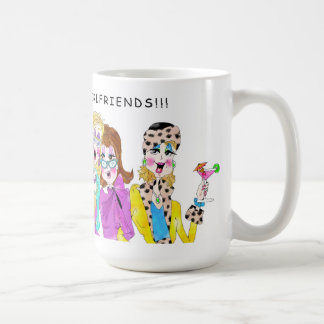 LET'S TOAST TO GIRLFRIENDS COFFEE MUG