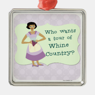 Lets Tour Whine Country! Metal Tree Decoration