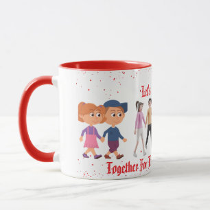 Let's Walk Together...Valentine Special Mug