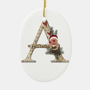 Letter - A Christmas Ornament