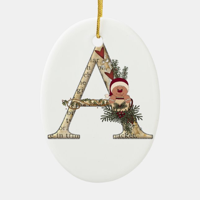 Letter - A Christmas Ornament (Front)