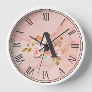 Letter A Clock